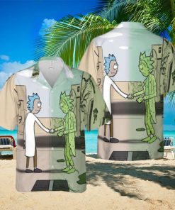 Wish You Were Here x Rick Sanchez Hawaiian Shirt