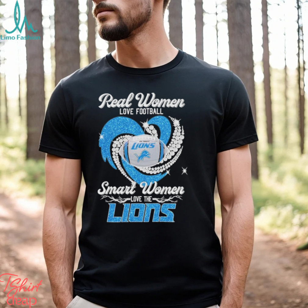 Real women love football smart women love the Detroit Lions shirt, hoodie,  sweater and v-neck t-shirt