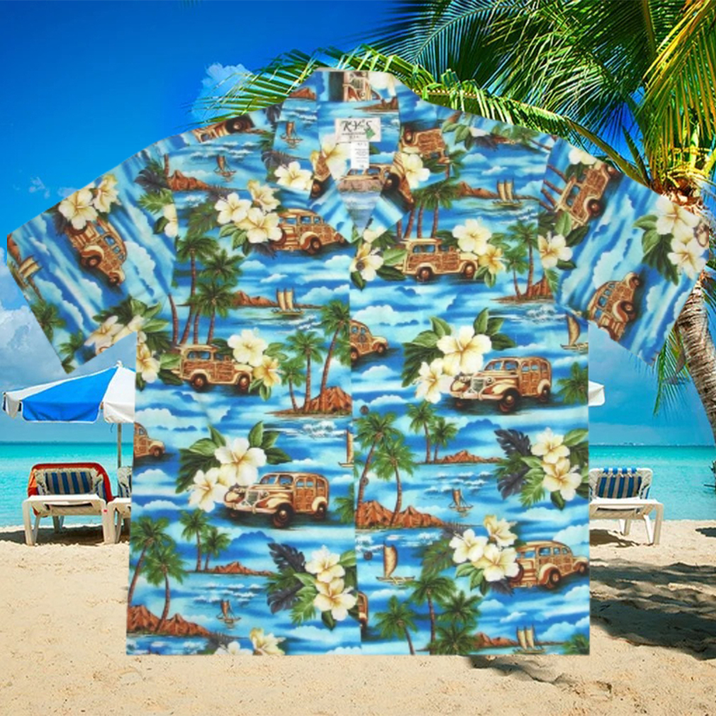 San Diego Padres Vintage Sea Island Pattern Hawaiian Shirt And