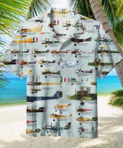 World War I Aircraft Hawaiian Shirt