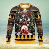 NFL Fans Houston Texans Skull Flower Ugly Christmas Ugly Sweater For Men Women