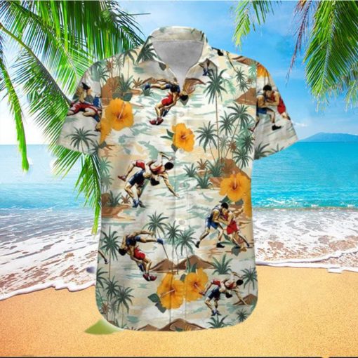 Wrestling Is My Favorite Season Unisex Hawaiian Shirts