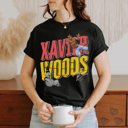 Xavier woods leap signature shirt