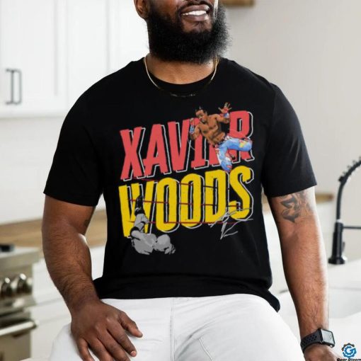 Xavier woods leap signature shirt