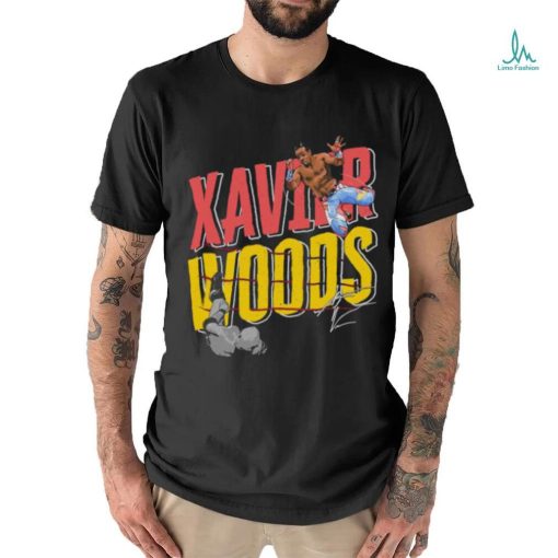 Xavier woods leap signature shirt