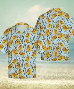 Yellow Chicken Hawaiian Shirt