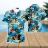 Christmas Snowman Surfing Hawaiian Shirt Christmas Button Down Shirt