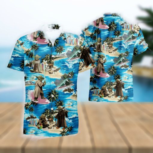 Yoda Starwars Set 3D Hawaiian Shirt And Short Gift For Men And Women