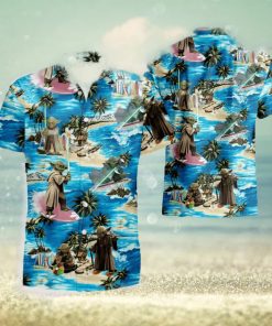 Yoda Starwars Set 3D Hawaiian Shirt And Short Gift For Men And Women