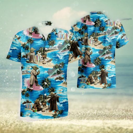 Yoda Starwars Set 3D Hawaiian Shirt And Short Gift For Men And Women