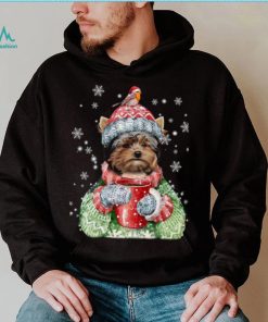 Yorshire Terrier Wearing Ugly Christmas Shirt Yorshire Terrier Coffee