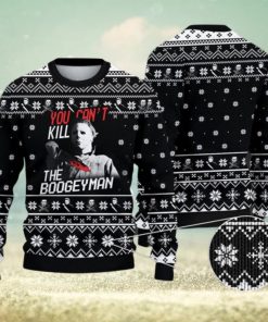 You Can’t Kill The Bogeyman Michael Myers Horror Ugly Christmas Sweater