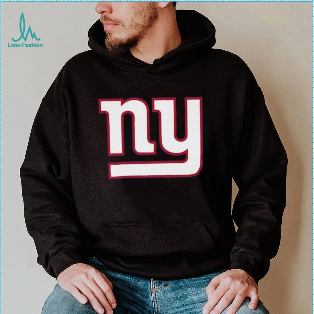 NFL Team Apparel Youth New York Giants Primary Logo Royal Pullover Hoodie