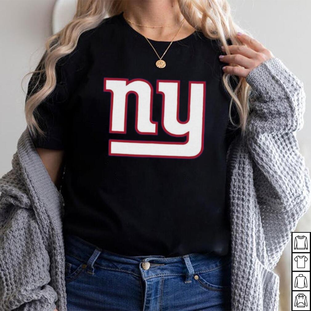 New York Giants Youth Girls Size Long Sleeve Distressed Shirt NFL New NO  Tags