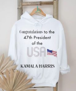 congratulations to 47th president of us kamala harris shirt