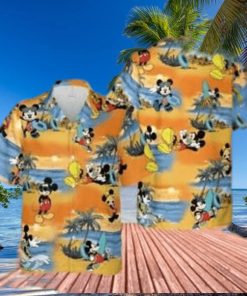 disney summer hawaiian tshirt