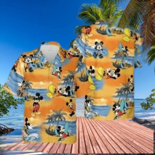 disney summer hawaiian tshirt