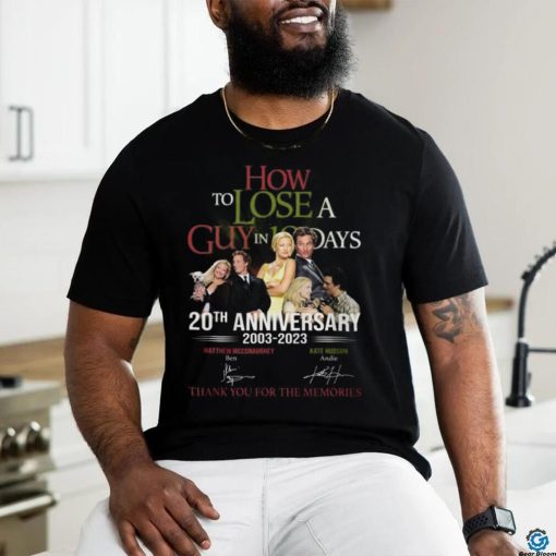 how ose a to guying days 20th anniversary 2003 2023 shirt