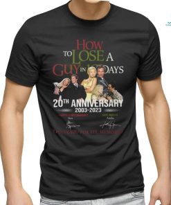 how ose a to guying days 20th anniversary 2003 2023 shirt