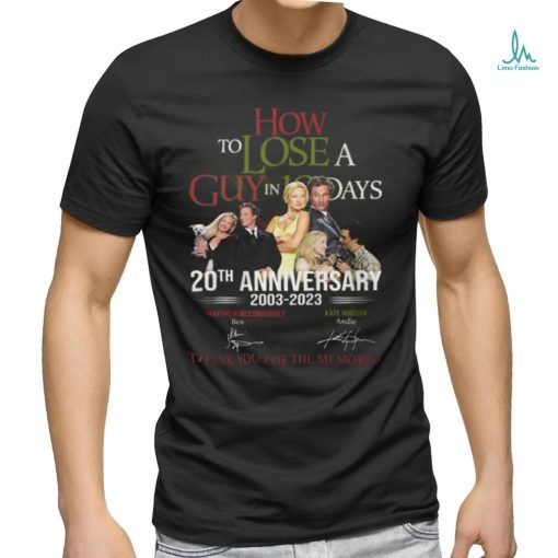 how ose a to guying days 20th anniversary 2003 2023 shirt