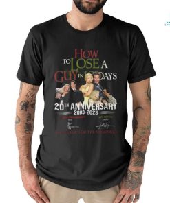 how ose a to guying days 20th anniversary 2003 2023 shirt