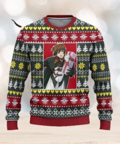 kira yamato anime custom gundam xmas ugly christmas sweater for men women