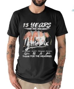 13 Years 2021 – 2024 Little Mix Thank You For The Memories T Shirt