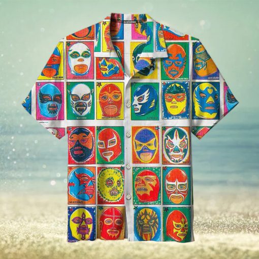 1995 Masked Wrestler Retro Hawaiian Shirt – Thoughtful Personalized Gift For The Whole Family