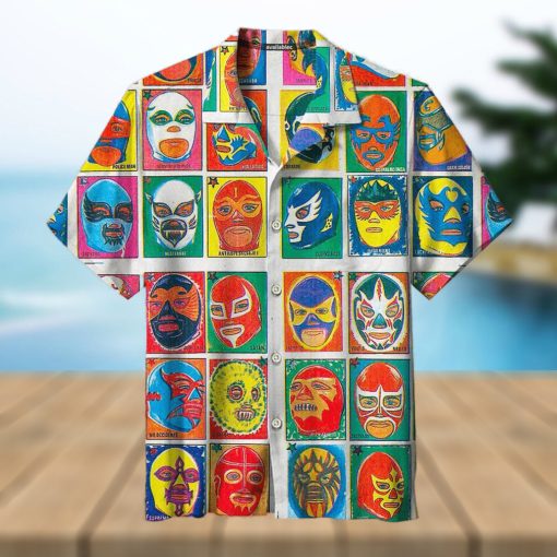 1995 Masked Wrestler Retro Hawaiian Shirt – Thoughtful Personalized Gift For The Whole Family