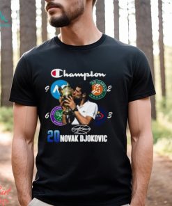 20 Novak Djokovic Champion Shirt