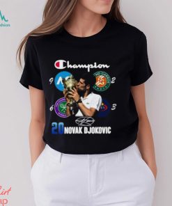 20 Novak Djokovic Champion Shirt