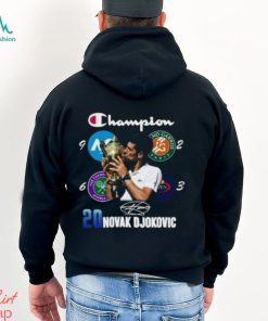 20 Novak Djokovic Champion Shirt