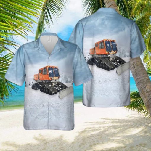 2013 Tucker Sno cat 2000 Trail Groomer Hawaiian Shirt