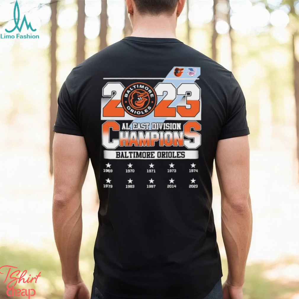 Funny Baltimore Orioles Al East Division Champions 2023 shirt
