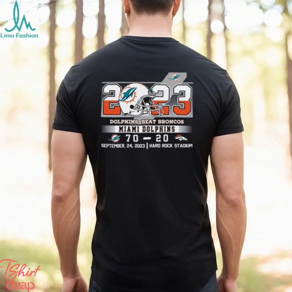 Miami Dolphins 70 20 Nuff Said Shirt