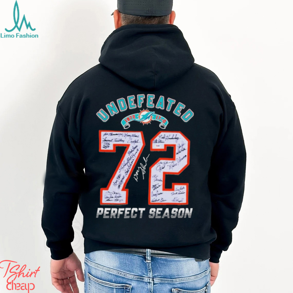 Miami Dolphins Undefeated 1972 Perfect Season Unisex T-Shirt