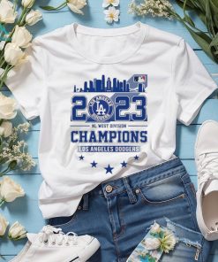 MLB Los Angeles Dodgers 2023 NL West Division Champions Ornament