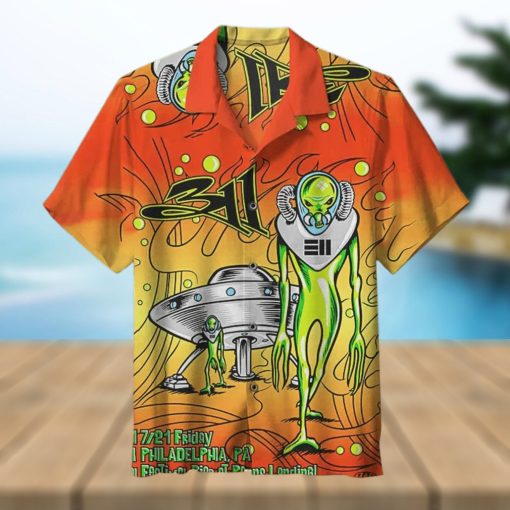 311 Music Poster Hawaiian Shirt – Thoughtful Personalized Gift For The Whole Family