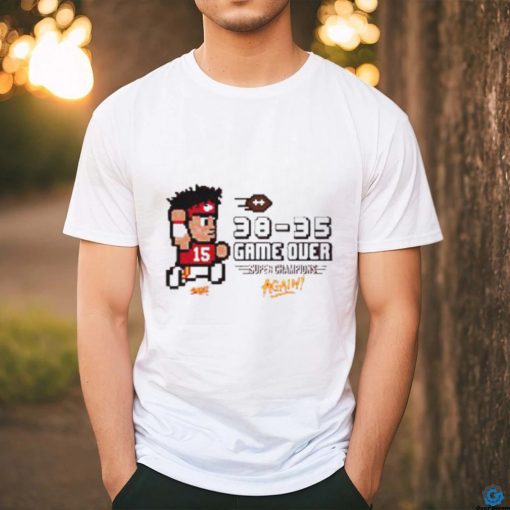 38 35 Game Over Super Champions Again New Shirt