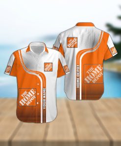 3D All Over Printed Home Depot Short Sleeve Summer Gift Hawaiian Shirt