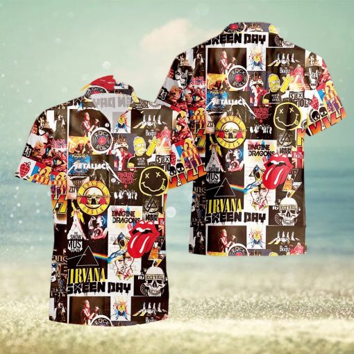 3D Classic 80s Rock Puzzle Music Band Hawaiian Shirts For Men – Thoughtful Personalized Gift For The Whole Family