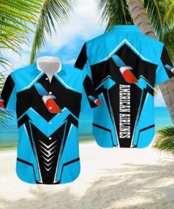 3d All Over Printed American Airlines Short Sleeve 3D Hawaiian Shirt Summer Gift