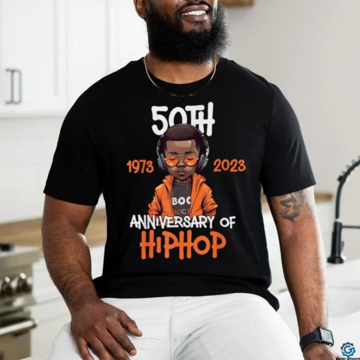 50 Years Hip Hop 50th Anniversary Hip Hop Celebration T Shirt
