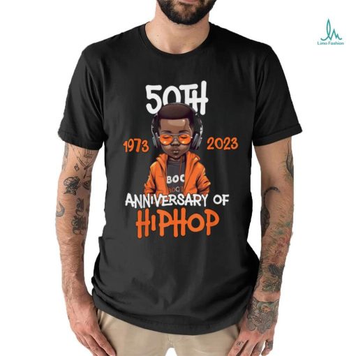 50 Years Hip Hop 50th Anniversary Hip Hop Celebration T Shirt