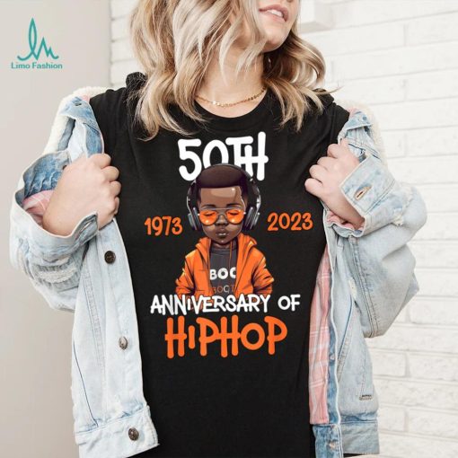 50 Years Hip Hop 50th Anniversary Hip Hop Celebration T Shirt