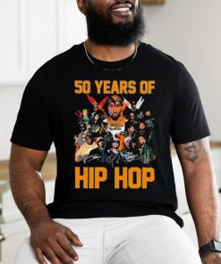 50 Years Of Hip Hop Members Signatures Shirt