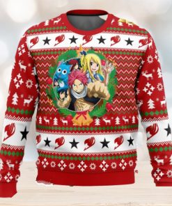 A Christmas Tail Fairy Tail Xmas Men And Women Christmas Gift 3D Ugly Christmas Sweater