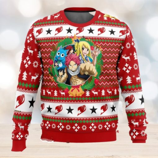 A Christmas Tail Fairy Tail Xmas Men And Women Christmas Gift 3D Ugly Christmas Sweater