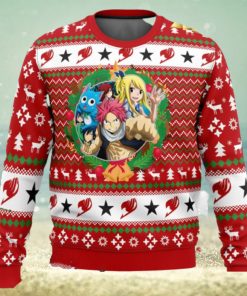 A Christmas Tail Fairy Tail Xmas Men And Women Christmas Gift 3D Ugly Christmas Sweater