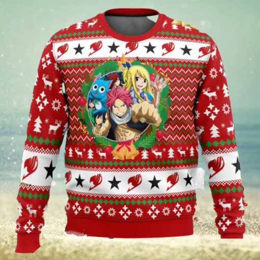 A Christmas Tail Fairy Tail Xmas Men And Women Christmas Gift 3D Ugly Christmas Sweater